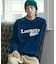 【オンライン限定】LACOSTE 鹿の子オーバーサイズプリント ロングスリーブTシャツ