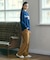 【オンライン限定】LACOSTE 鹿の子オーバーサイズプリント ロングスリーブTシャツ