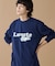 【オンライン限定】LACOSTE 鹿の子オーバーサイズプリント ロングスリーブTシャツ