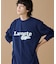 【オンライン限定】LACOSTE 鹿の子オーバーサイズプリント ロングスリーブTシャツ