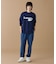 【オンライン限定】LACOSTE 鹿の子オーバーサイズプリント ロングスリーブTシャツ