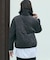 THERMORE中綿 ひょうたんキルティング ハイネックジップブルゾン