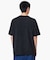 インディゴ鹿の子地 モノグラム半袖Tシャツ