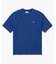 インディゴ鹿の子地 モノグラム半袖Tシャツ