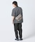 オシアン レザーフラップ ショルダーバッグ