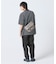 オシアン レザーフラップ ショルダーバッグ