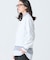 クロップド丈 バルーンスリーブ ギャザー ロングスリーブTシャツ