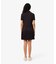 ストレッチ鹿の子地プリーツポロドレス