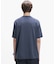 二層構造 消臭 速乾 UVカット ワンポイント アウトラインロゴクルーネック半袖Tシャツ