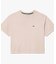 クロップド丈 ピグメントダイTシャツ
