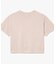 クロップド丈 ピグメントダイTシャツ