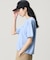 クロップド丈 ピグメントダイTシャツ