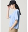 クロップド丈 ピグメントダイTシャツ
