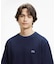 オーバーサイズ ウォッシュ加工 インディゴ Tシャツ
