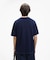 オーバーサイズ ウォッシュ加工 インディゴ Tシャツ