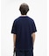 オーバーサイズ ウォッシュ加工 インディゴ Tシャツ
