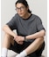 【オンライン限定】LACOSTE  ボーダー リンガーネック 半袖Tシャツ