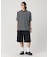 【オンライン限定】LACOSTE  ボーダー リンガーネック 半袖Tシャツ