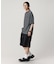 【オンライン限定】LACOSTE  ボーダー リンガーネック 半袖Tシャツ