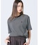【オンライン限定】LACOSTE  ボーダー リンガーネック 半袖Tシャツ
