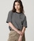 【オンライン限定】LACOSTE  ボーダー リンガーネック 半袖Tシャツ
