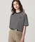 【オンライン限定】LACOSTE  ボーダー リンガーネック 半袖Tシャツ