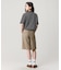【オンライン限定】LACOSTE  ボーダー リンガーネック 半袖Tシャツ