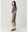 【オンライン限定】LACOSTE  ボーダー リンガーネック 半袖Tシャツ