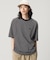 【オンライン限定】LACOSTE  ボーダー リンガーネック 半袖Tシャツ