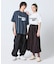 【オンライン限定】鹿の子地リラックスフィットTシャツ