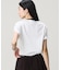 配色ネックリブリンガーネックTシャツ