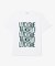 リピートロゴプリントコットンTシャツ