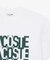 リピートロゴプリントコットンTシャツ