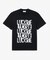 リピートロゴプリントコットンTシャツ