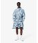 グラフィックプリントタフタショーツ