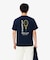 テニスグラフィックプリントTシャツ