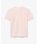 飾り切りネックワントーンTシャツ