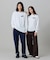 ネーム&ワニロゴグラフィック長袖Tシャツ