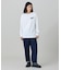 ネーム&ワニロゴグラフィック長袖Tシャツ