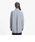 オーバーサイズ ストライプロングシャツ