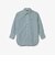 オーバーサイズ ストライプロングシャツ