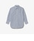 オーバーサイズ ストライプロングシャツ