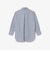 オーバーサイズ ストライプロングシャツ