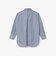 オーバーサイズ ストライプロングシャツ