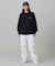 【オンライン限定】LACOSTE  オーバーサイズ 裏毛 バックプリント クルーネック スウェット