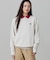 【オンライン限定】LACOSTE  オーバーサイズ 裏毛 バックプリント クルーネック スウェット