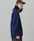 【オンライン限定】LACOSTE  オーバーサイズ 裏毛 バックプリント クルーネック スウェット