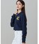 【オンライン限定】LACOSTE オーバーサイズ ワンポイント刺繍ロゴ ヘンリーネック長袖Tシャツ / ワッフルカットソー