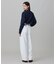 【オンライン限定】LACOSTE オーバーサイズ ワンポイント刺繍ロゴ ヘンリーネック長袖Tシャツ / ワッフルカットソー