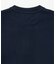 【オンライン限定】LACOSTE オーバーサイズ ワンポイント刺繍ロゴ ヘンリーネック長袖Tシャツ / ワッフルカットソー